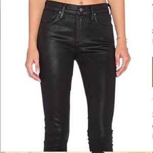 Agolde Wax Coated Jeans